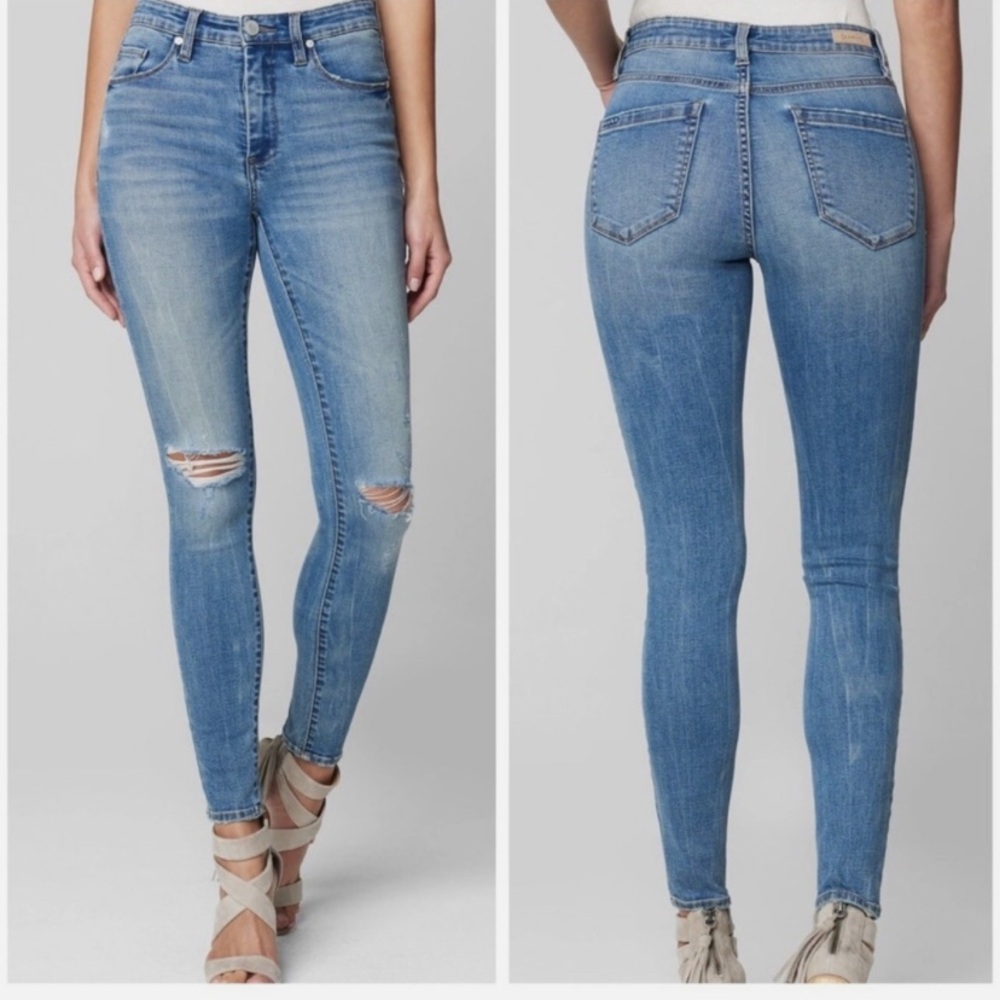 BlankNYC the bond mid rise skinny jeans